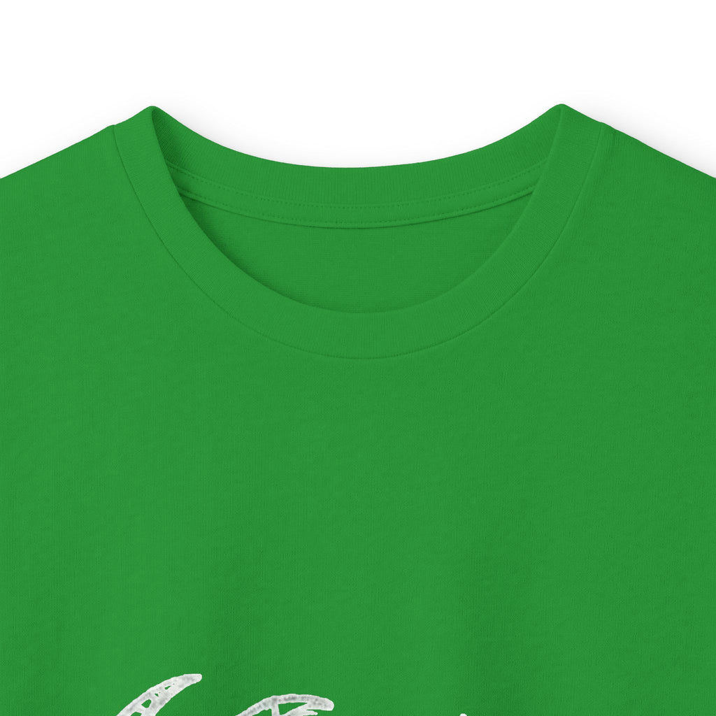 For All the Goats Graphic Long Sleeve Tee — Red-Eyed Goat Design