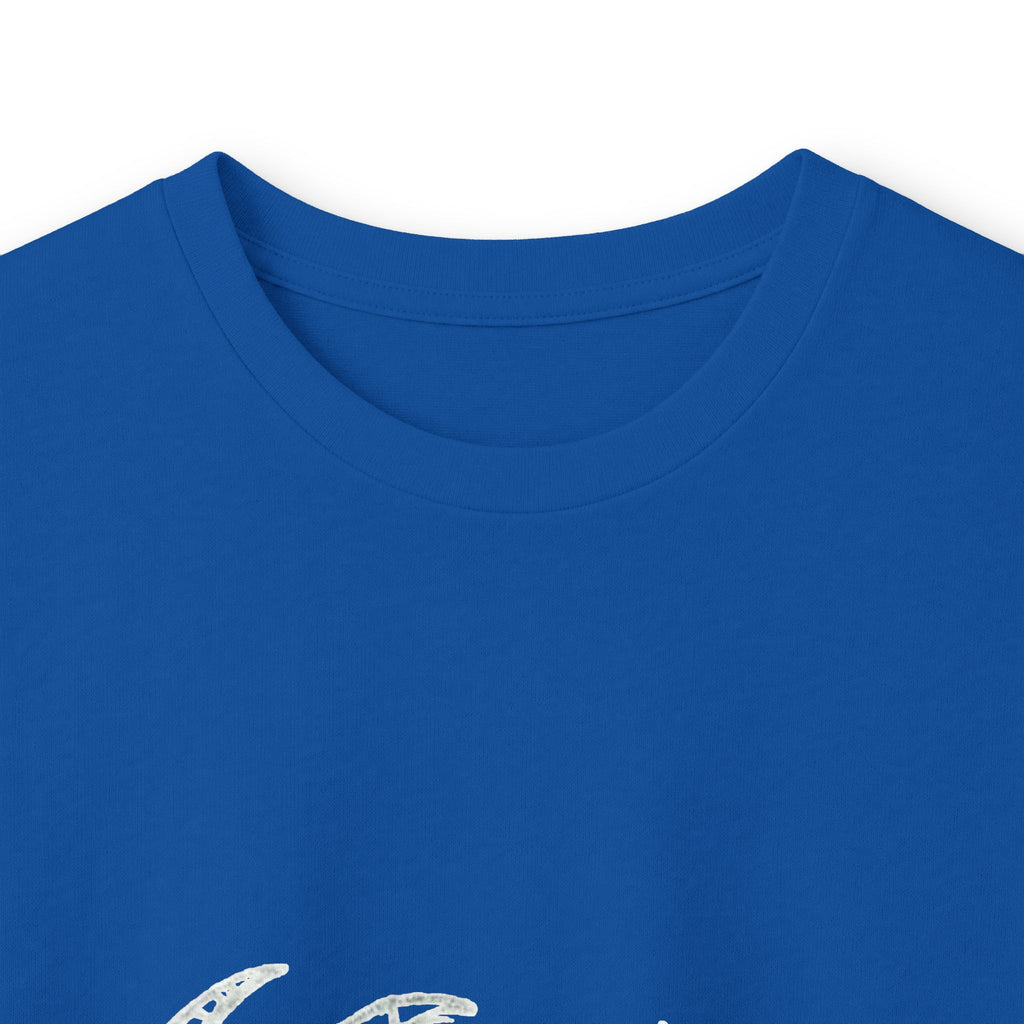 For All the Goats Graphic Long Sleeve Tee — Red-Eyed Goat Design