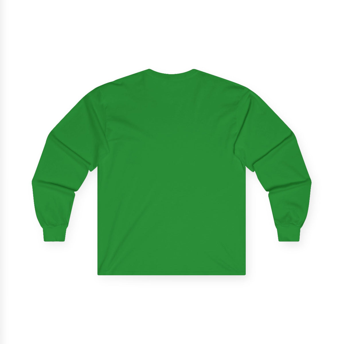For All the Goats Graphic Long Sleeve Tee — Red-Eyed Goat Design