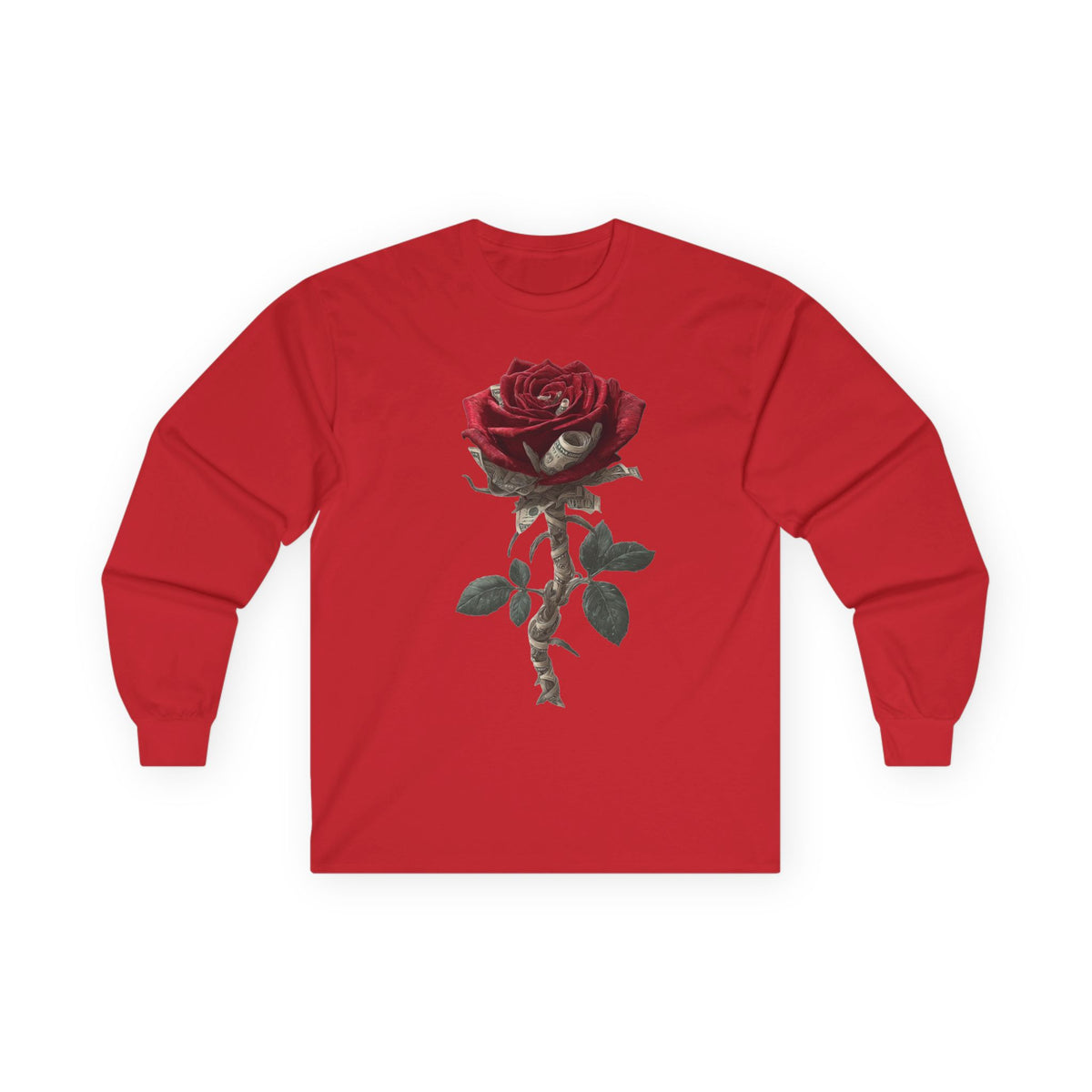 Money Rose - Long Sleeve Tee