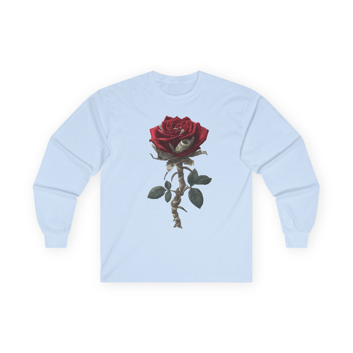 Money Rose - Long Sleeve Tee