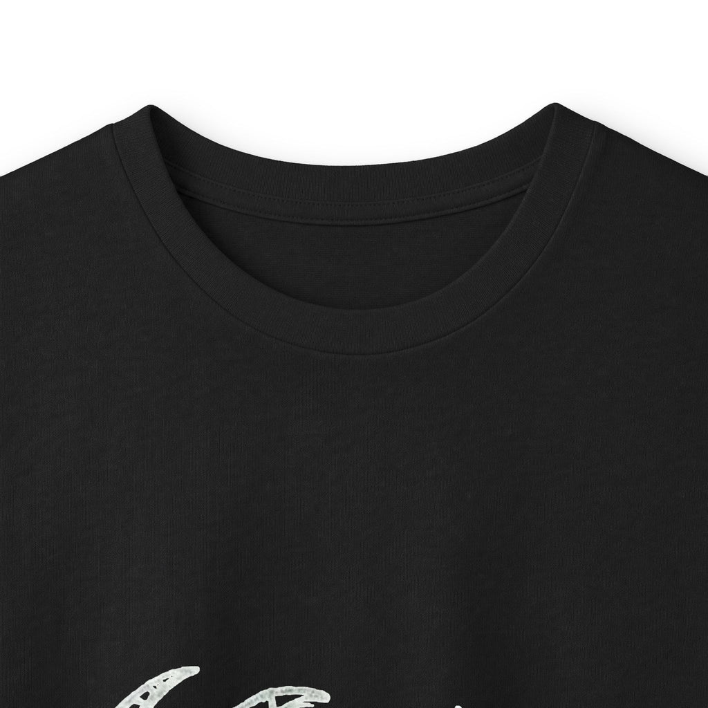 For All the Goats Graphic Long Sleeve Tee — Red-Eyed Goat Design