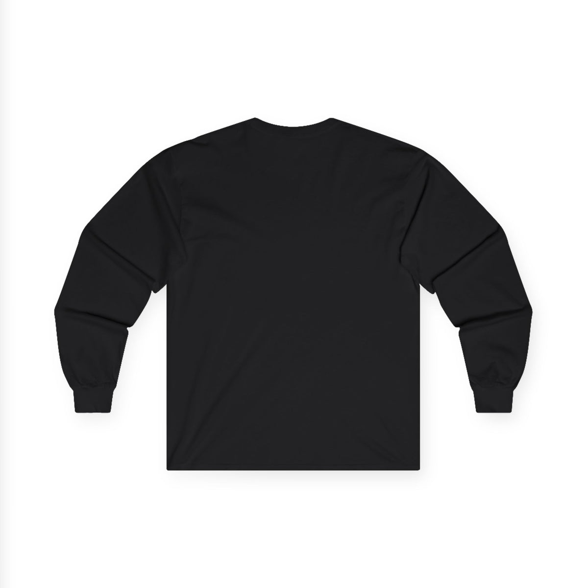 For All the Goats Graphic Long Sleeve Tee — Red-Eyed Goat Design