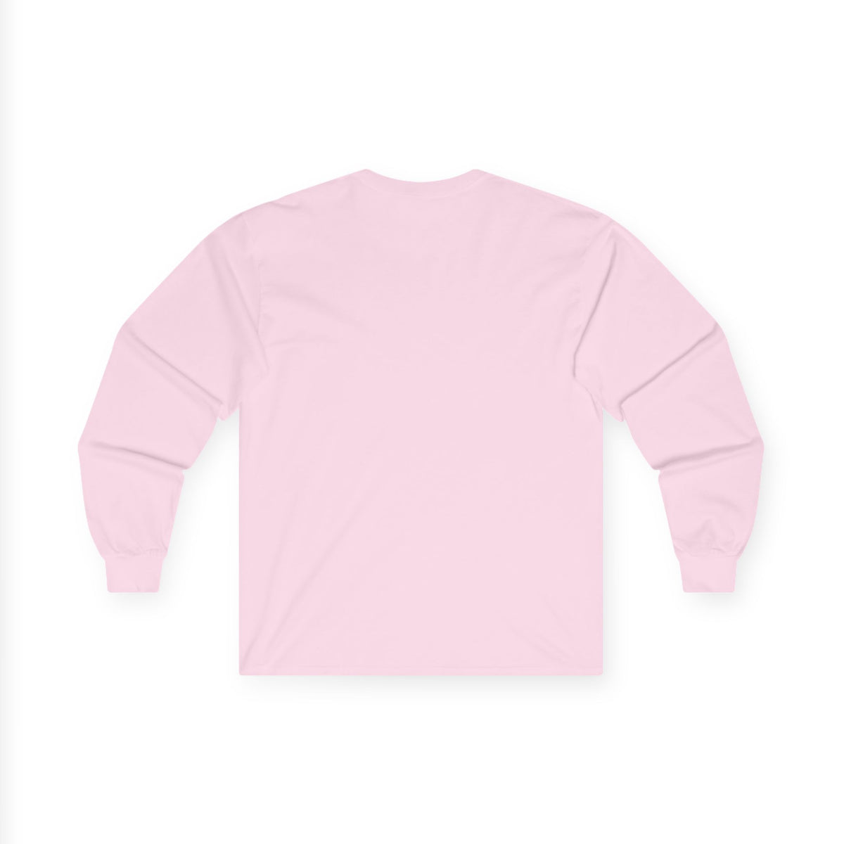 Long Sleeve Tee — Black Grunge Footprint