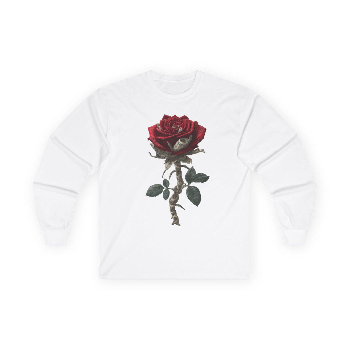 Money Rose - Long Sleeve Tee