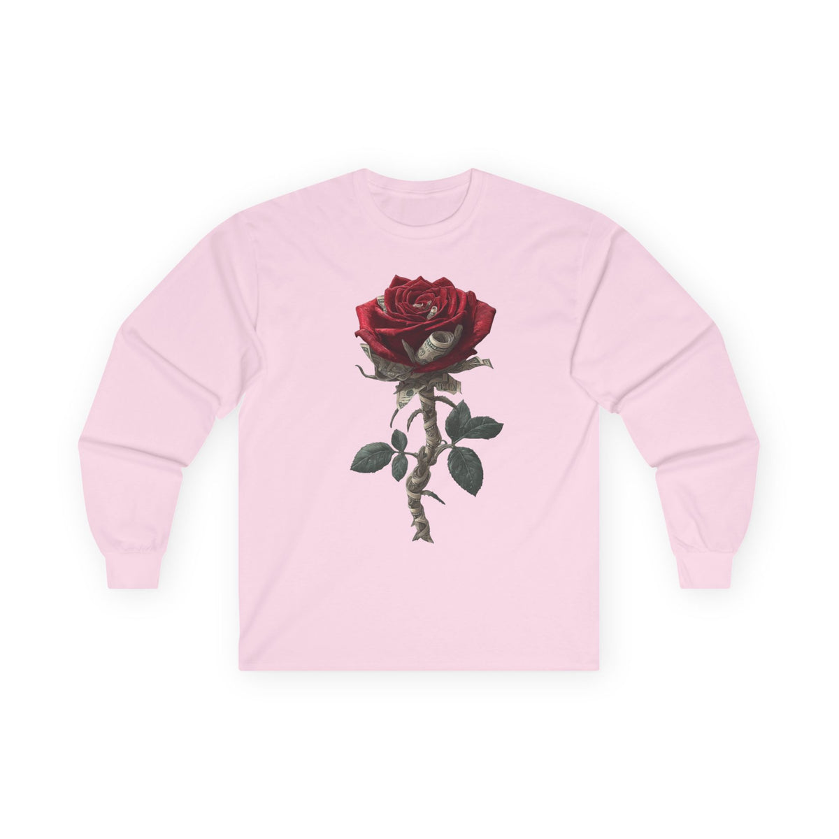 Money Rose - Long Sleeve Tee
